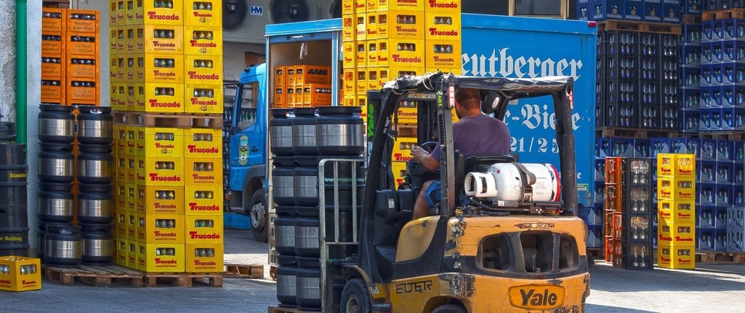 Formazione manovra carrelli elevatori semoventi  con conducente a bordo